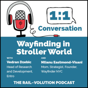 episode graphic wayfinding in stroller world